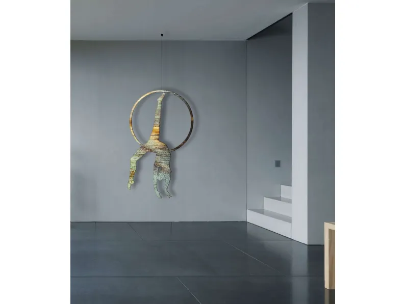 Quadro di design in metallo Acrobatic 04 di Migliorino