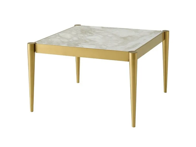 Tavolino Albert con top in marmo di Daytona Home