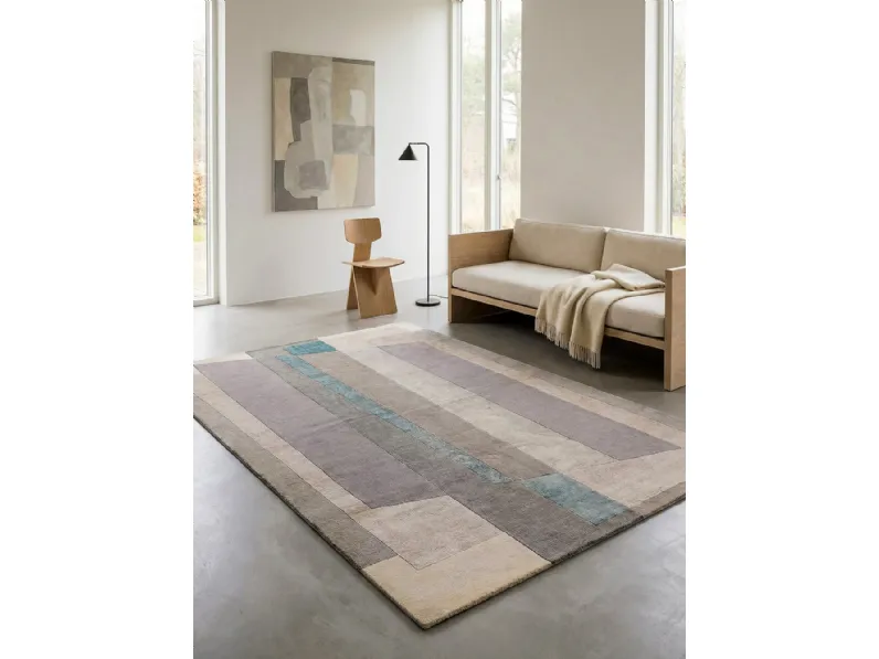 Tappeto Alfombra Nepal Grey di Kuatro