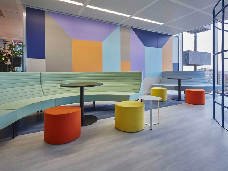 Pouf cilindrico App di Marelli