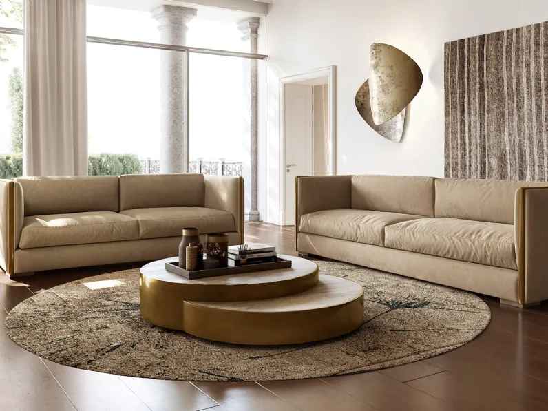 Tavolino con top in marmo Atelier 6016 di Andrea Fanfani