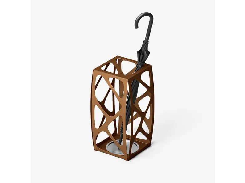 Porta ombrelli in acciaio verniciato Basket di Pezzani