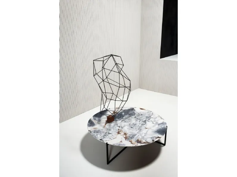 Tavolino in marmo Icaro Stone di Baxter