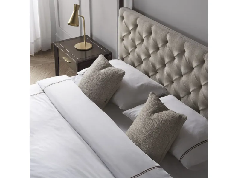 Biancheria da letto in raso di cotone ricamato in raso Lungarno di Tosconova