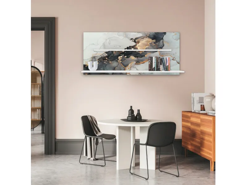 Mensole Black And Gold di Pintdecor