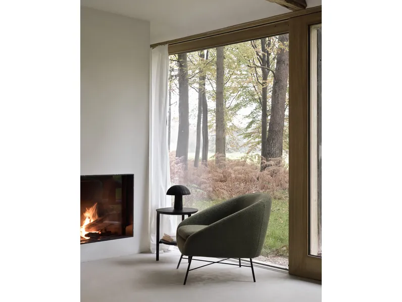Tavolino in rovere nero Bok di Ethnicraft