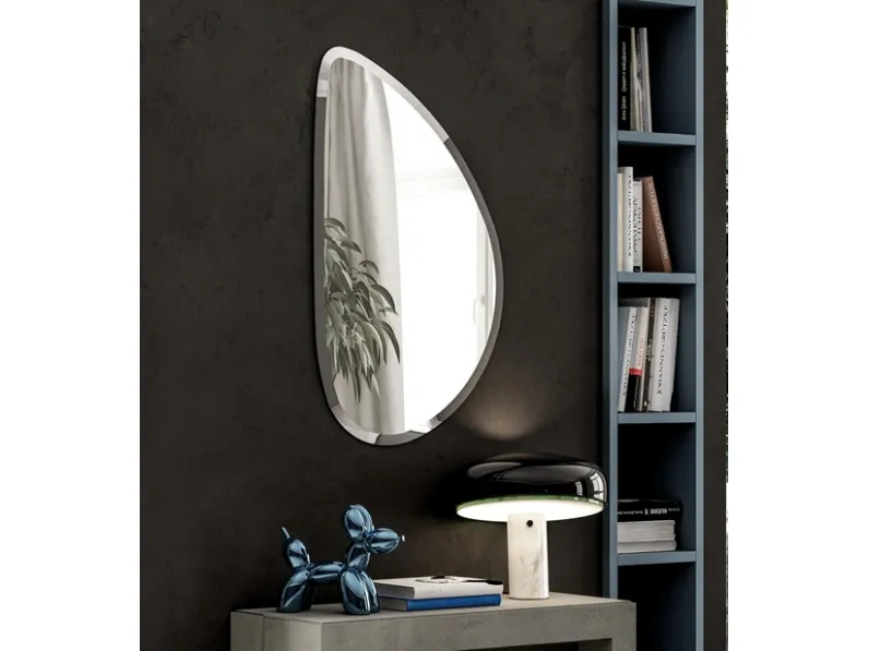 Specchio Boston sagomato e bisellato di Easyline