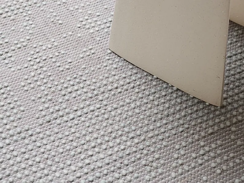 Tappeto tattile in lana e viscosa Braille di Warli