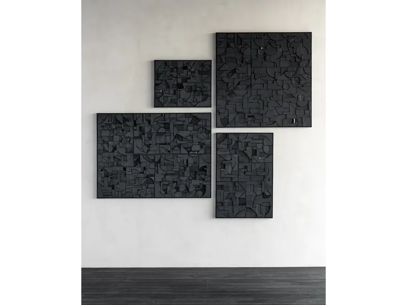 Quadri in legno Bricks di Ethnicraft