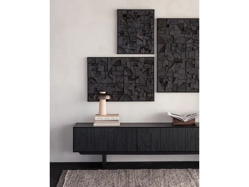 Quadri in legno Bricks di Ethnicraft