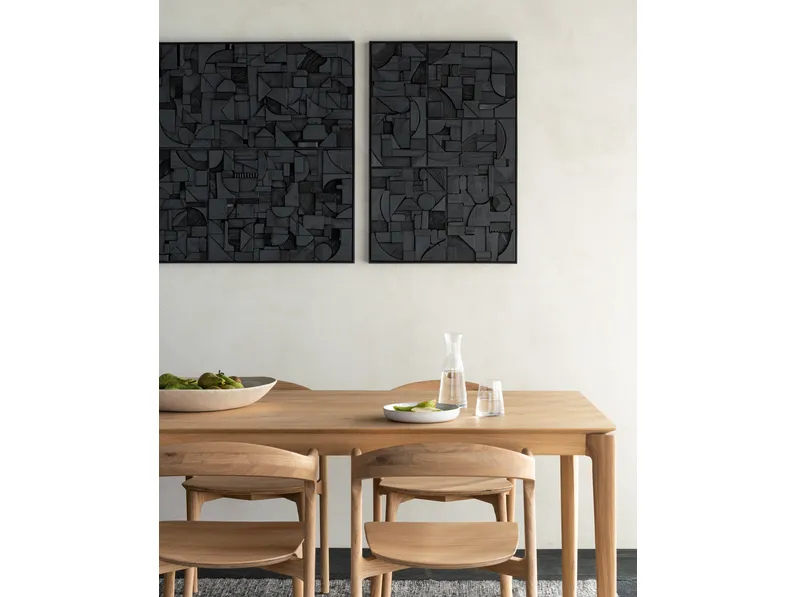Quadri in legno Bricks di Ethnicraft