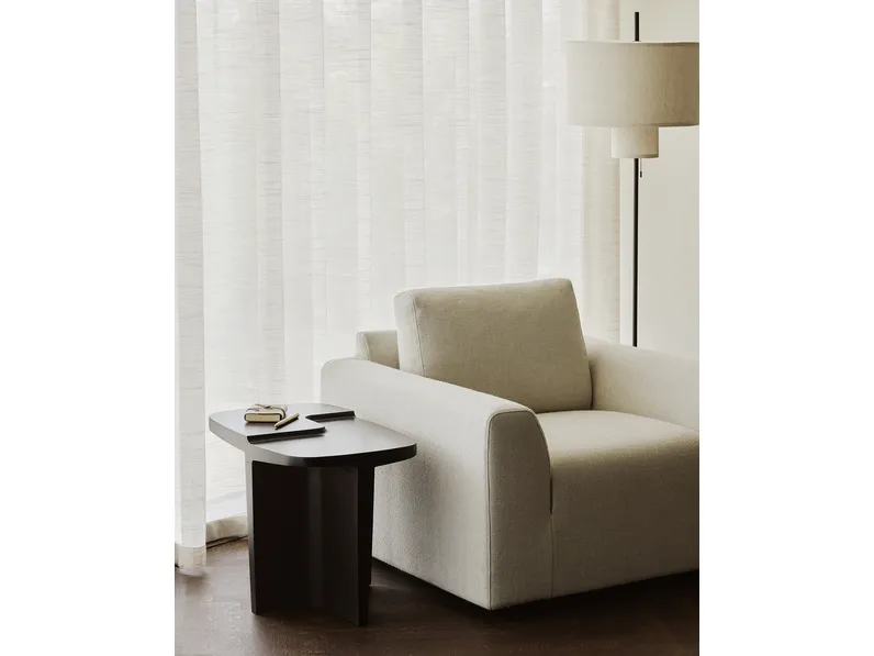 Tavolino Brutalist in mogano rose brown di Ethnicraft