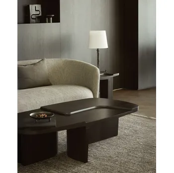 Tavolino Brutalist in mogano rose brown di Ethnicraft