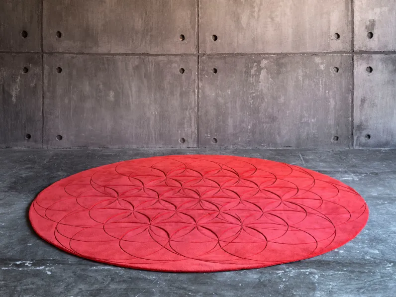 Tappeto rotondo Caleido di Christian Fischbacher