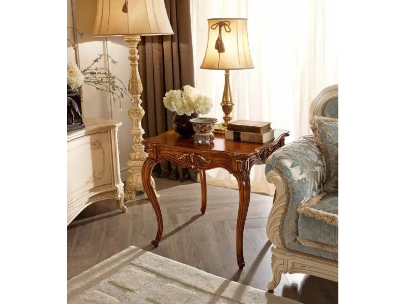 Tavolino classico Casa Principe 01 di Valderamobili