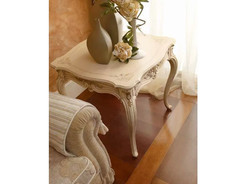 Tavolino Casa Principe 02 in legno laccato di Valderamobili