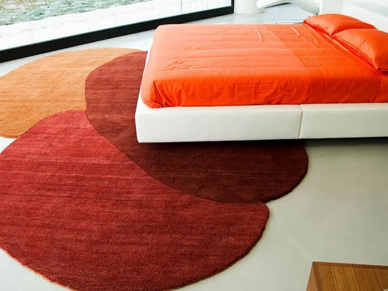 Tappeto di design dalla forma irregolare a tre colori Celebrity 02 di Sartori Rugs