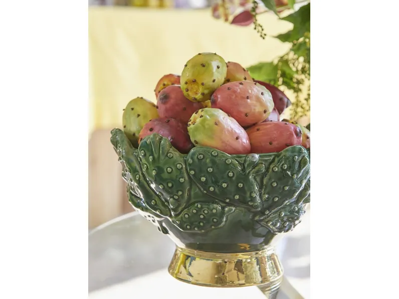 Vaso Chakra Cactus in ceramica di EDG