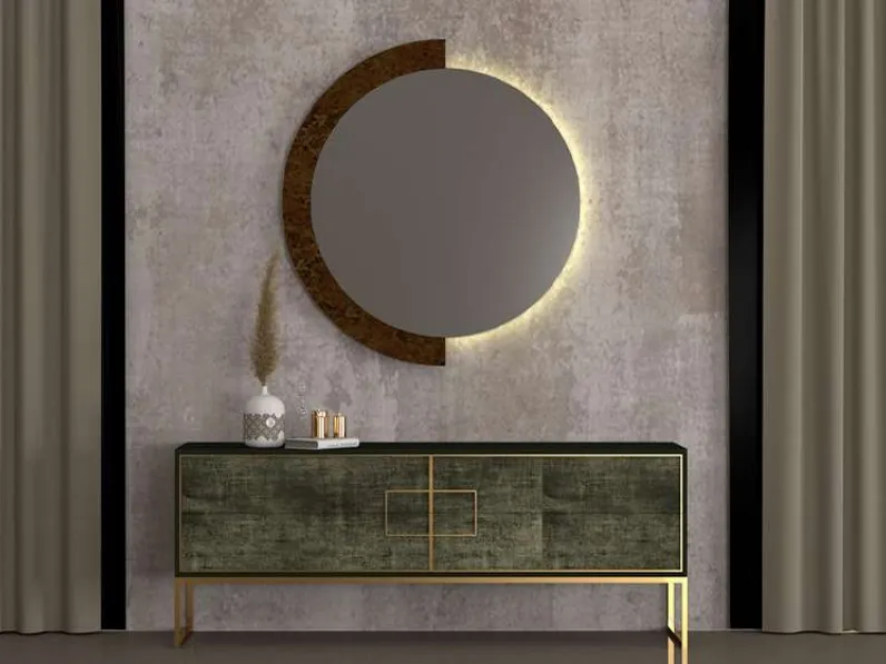 Specchio rotondo retroilluminato Charm di Migliorino