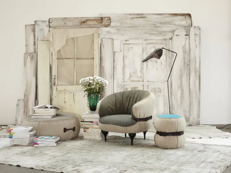 Pouf Chubby Chic di Diesel Living with Moroso