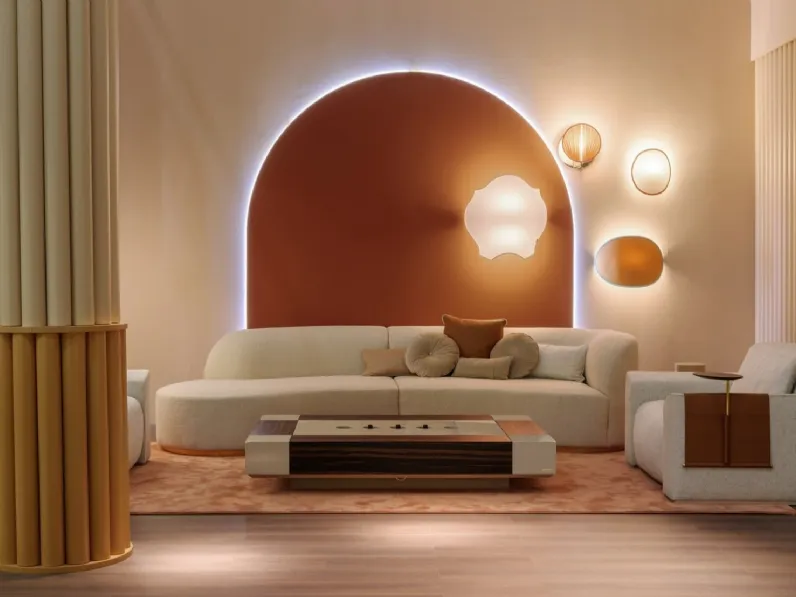 Tavolino Ciaika in Laccato e Ebano di Vismara Design