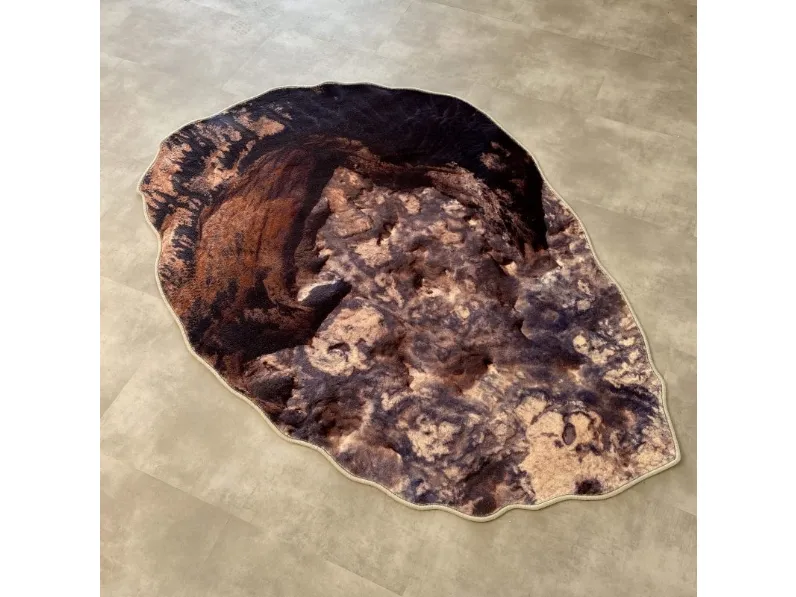 Tappeto astatto dalla forma irregolare che ricorda una conchiglia Personalizzato 07 di Cigierre