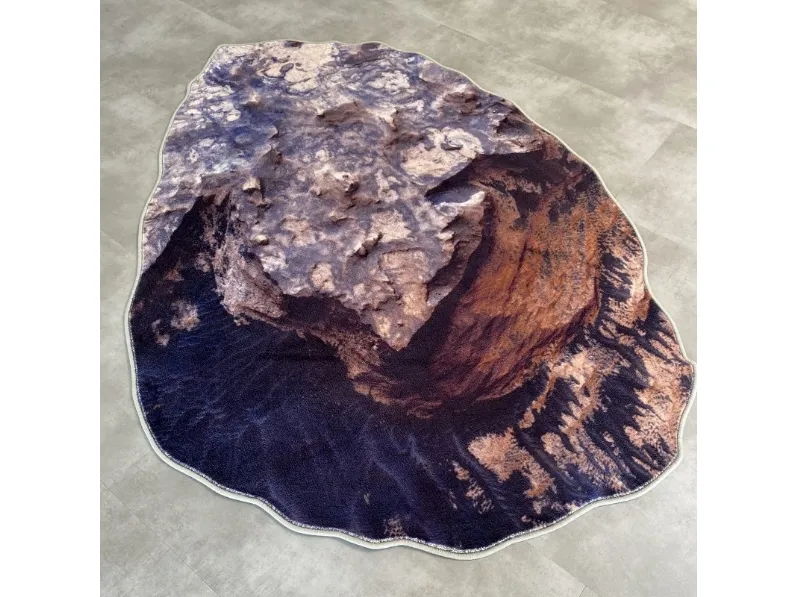 Tappeto astatto dalla forma irregolare che ricorda una conchiglia Personalizzato 07 di Cigierre