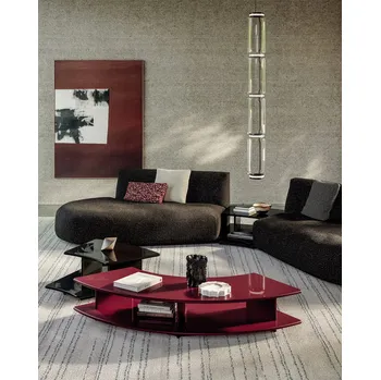 Tavolino curvo Dao Soft di Frigerio