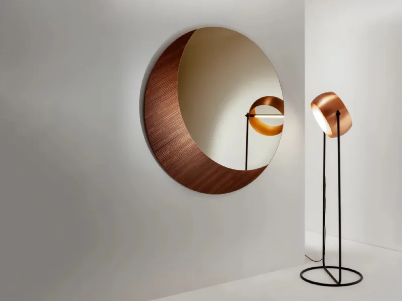 Specchio Decor Mirror con cornice in legno di Laura Meroni