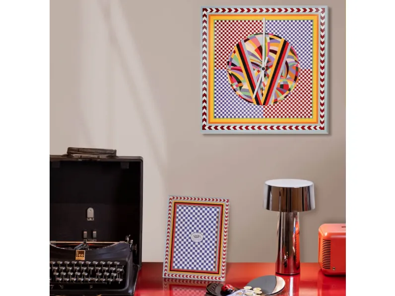 Orologio in cristallo acrilico Decor grande di Vesta