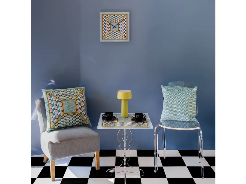 Orologio in cristallo acrilico Decor piccolo di Vesta