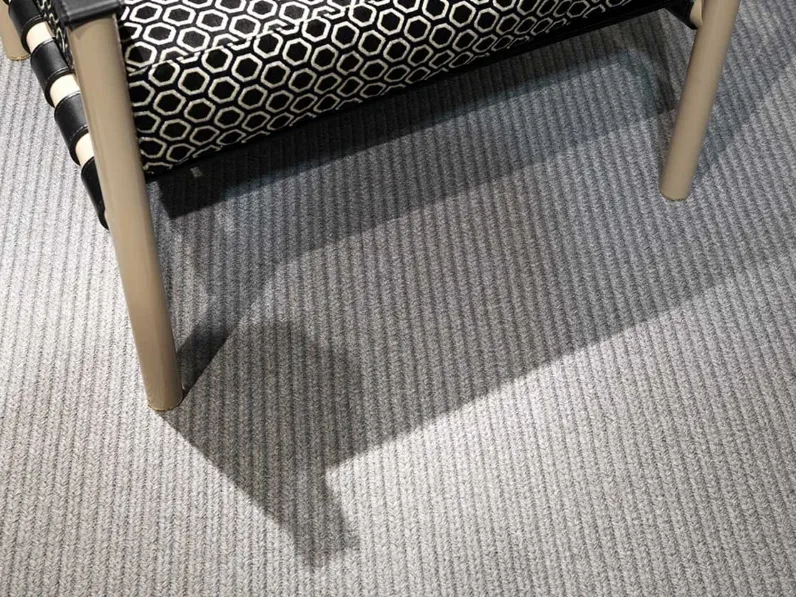 Tappeto per esterno Dehor Argento Magnetico di Carpet Edition