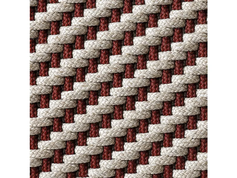 Tappeto in polipropilene effetto tessuto Denim di Leolori