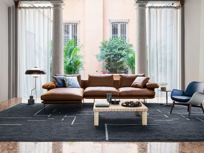 Tappeto Dizzy realizzato in lana di Poltrona Frau