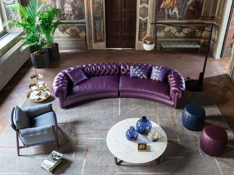 Tappeto Dizzy realizzato in lana di Poltrona Frau