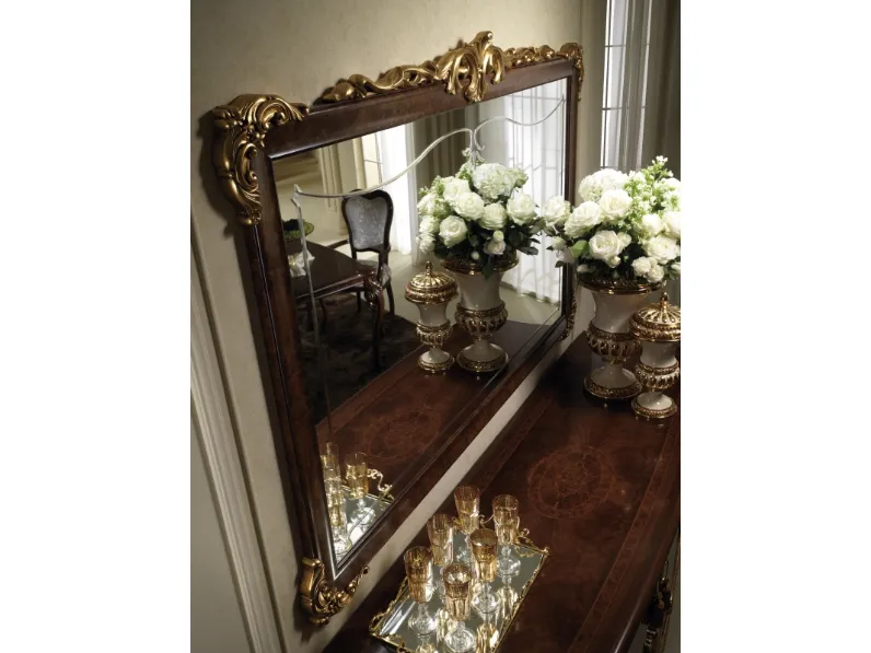 Specchiera in legno Donatello di Arredoclassic