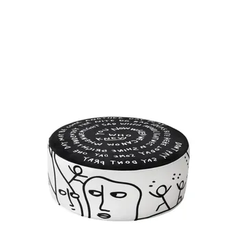 Pouf Eclipse Etching di Qeeboo