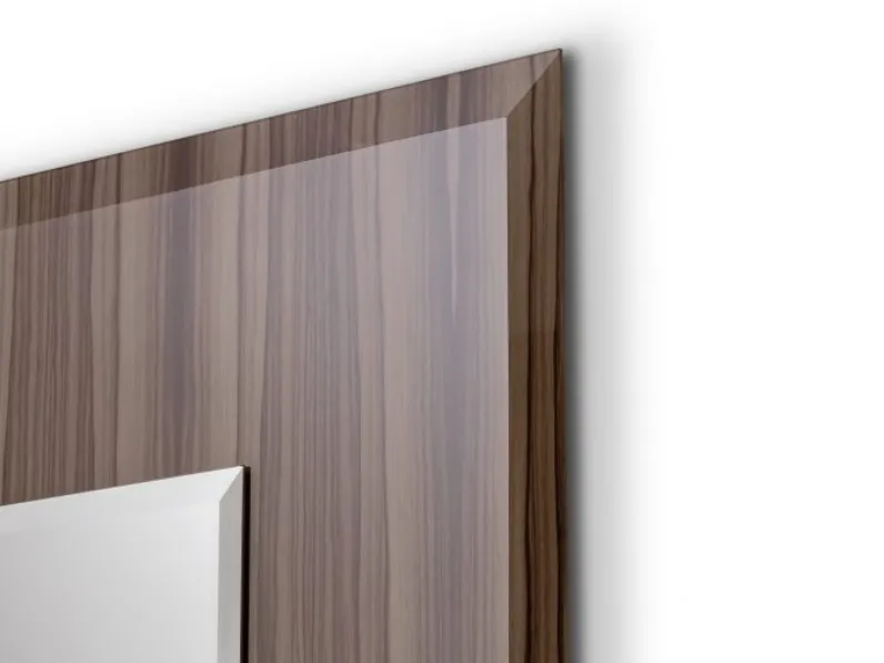 Specchio moderno in vetro con cornice in vetro stampato LegnoReflex Elisa di Reflex