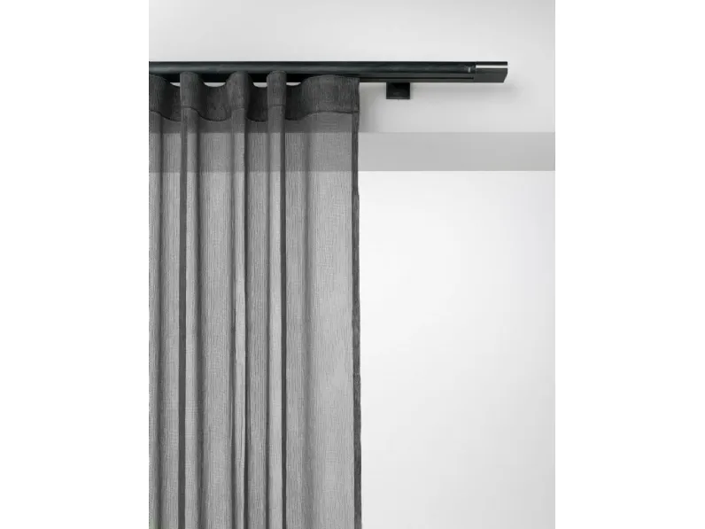 Tenda sistema binari Ellipse velata nera di Tao