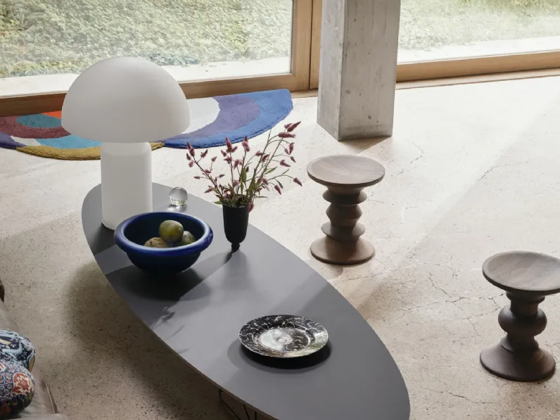 Tavolino in HPL Elliptical Table ETR di Vitra