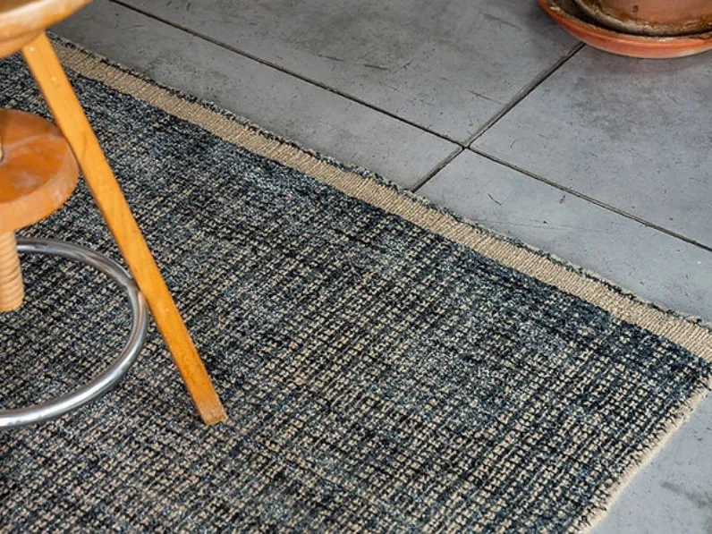 Tappeto in lana e seta di bamboo Equal di Warli