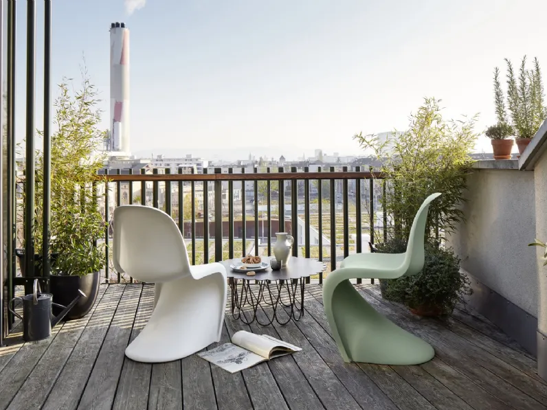 Tavolino Flower Table Piccolo in acciaio verniciato a polvere di Vitra