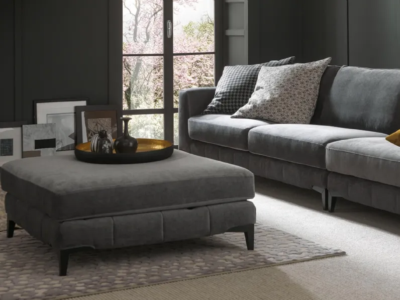 Pouf Fonema in tessuto di DHome