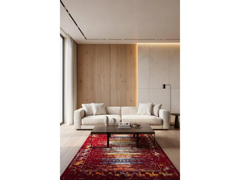 Tappeto Gabbeh Loribaft Red di Kuatro