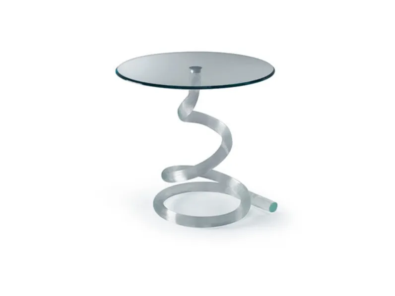 Tavolino di design in vetro Ghibli 55 di Reflex