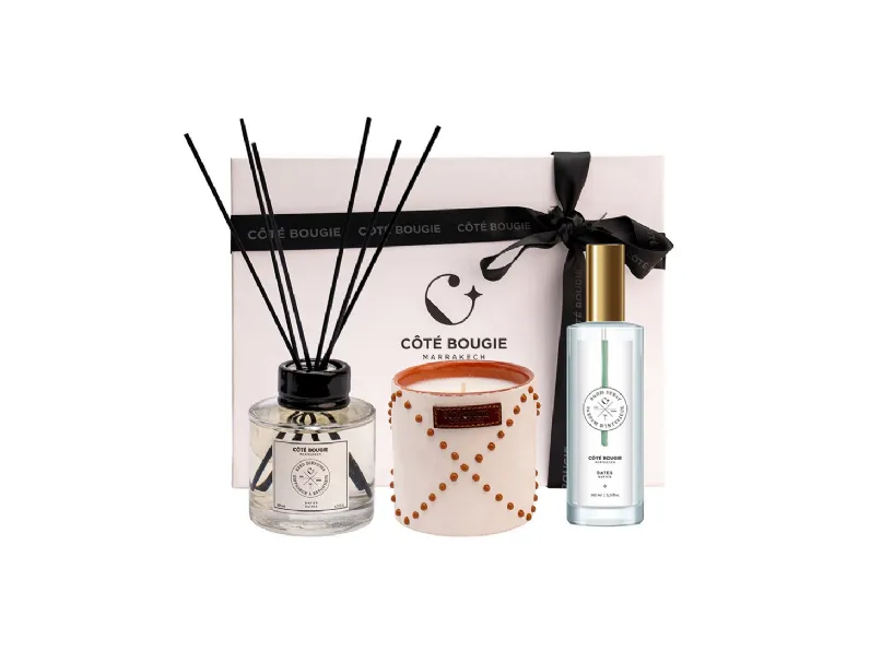 Gift Box fragranza datteri di Côté Bougie