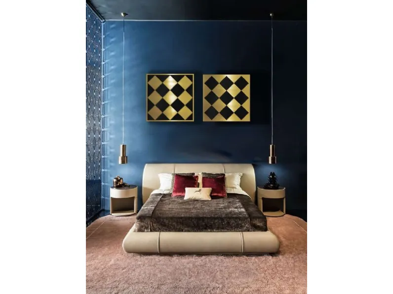 Quadro in metallo e metacrilato Glamouart Rombi di Migliorino