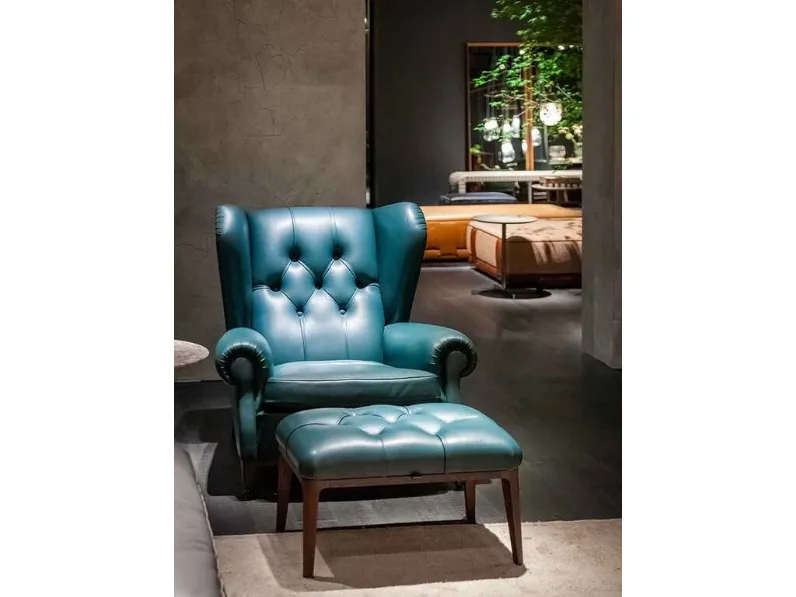 Pouf Glenn di Poltrona Frau