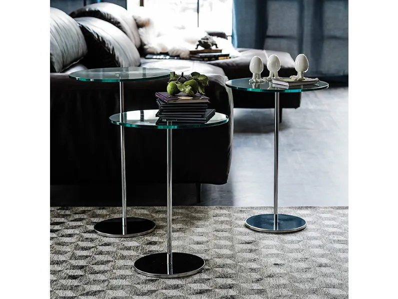 Tavolino rotondo Gliss di Cattelan Italia