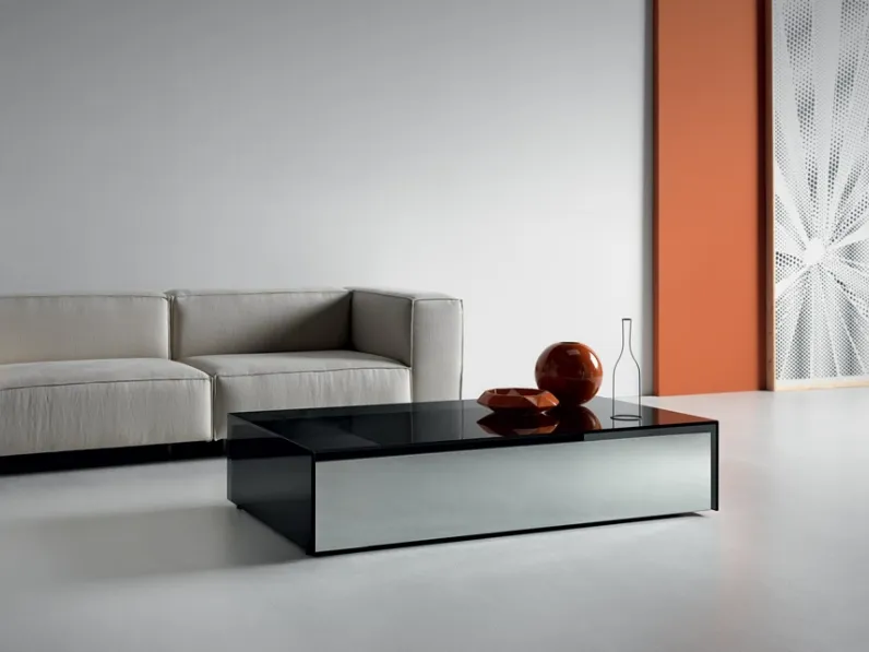 Tavolino in vetro Gotham di Tonelli